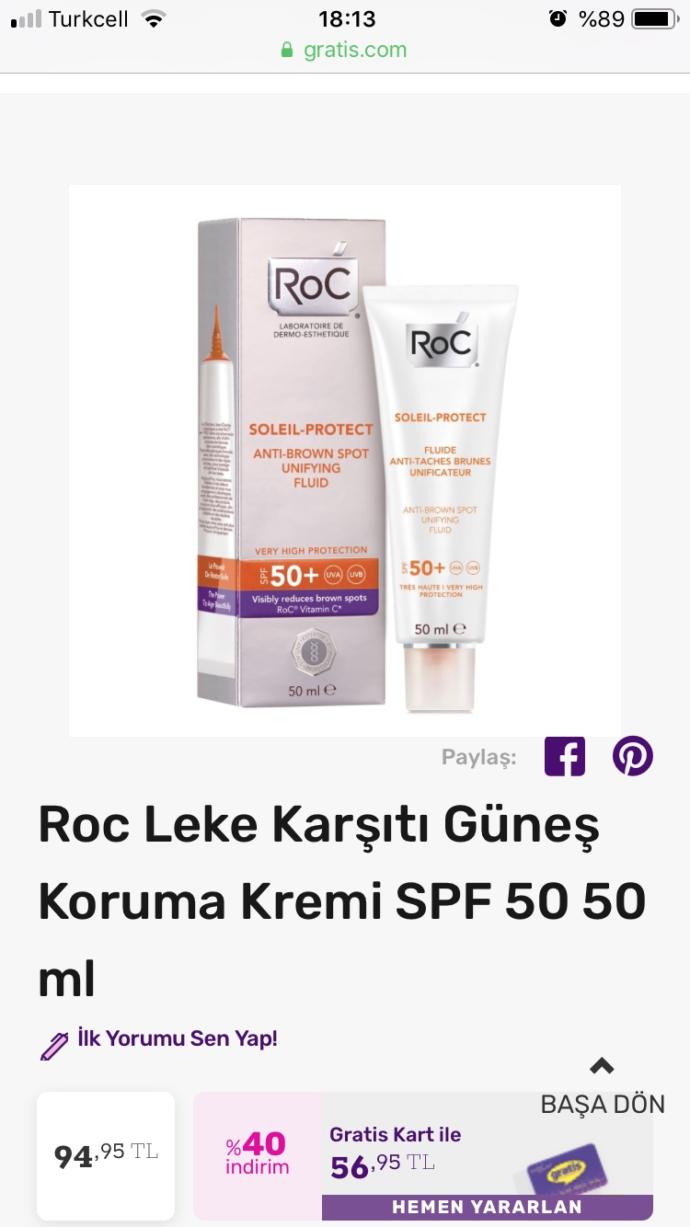 Güneş koruyucu olarak tavsiyeniz nedir?