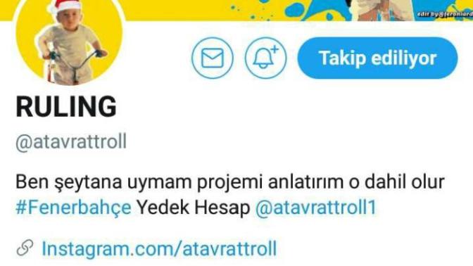 Sosyal medyadaki sahte hesapları ve sahte paylaşımları ifşalayan ruling @atavrattroll hesabını biliyor musunuz?
