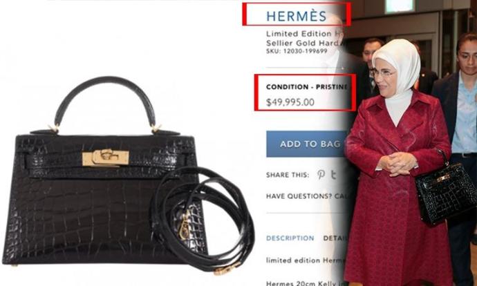 Emine Erdoğan'ın $50.000 lık çantası hakkında ne düşünüyorsunuz?