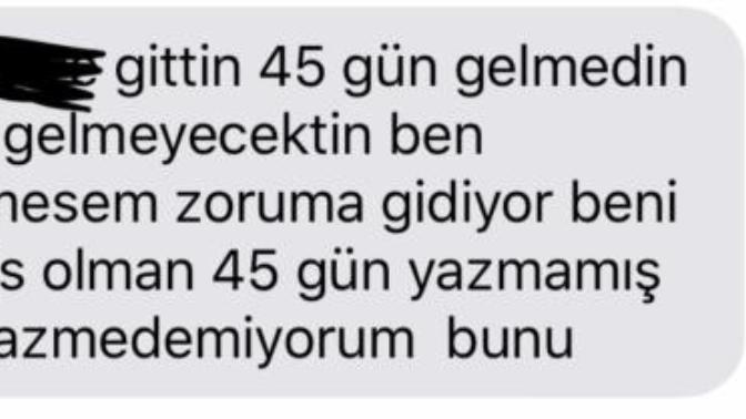 Eski sevgilime geri döndüm bana bunları dedi sizce ne yapayım?