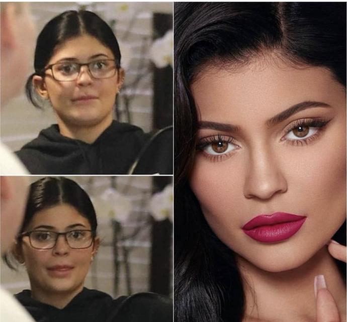 Kylie Jenner�ın makyajsız hali hakkında ne düşünüyorsunuz? KizlarSoruyor