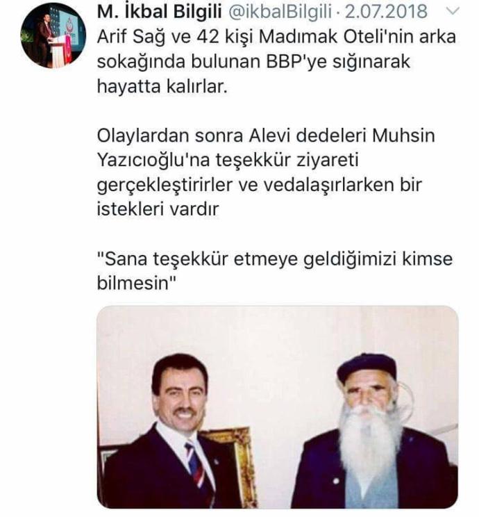 Madımak otelinden sağ kurtulanların Muhsin Yazıcıoğlu'nun yardımıyla bunu başardıklarını biliyor muydunuz?