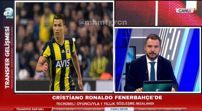 Ali başkanda para çok :) Fenerbahçe Vedat Muriç yerine Cristiano Ronaldo'yu alsa daha iyi olmaz mı?