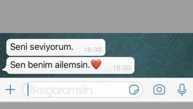 Sen benim ailemsin, demek istediğiniz veya ciddi düşündüğünüz biri hayatınızda var mı?