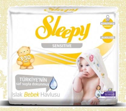Sleepy Sensitive Islak Havlu