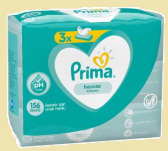Prima Sensitive Islak Havlu