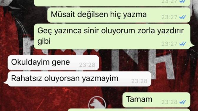 Sevgiliniz geç yazsa sizde kızmaz mısınız?