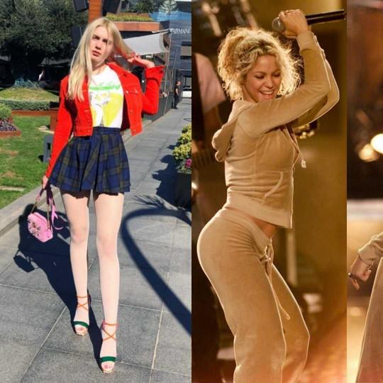 Aleyna tilki ile Shakira saç baş kavga etse kim döver?