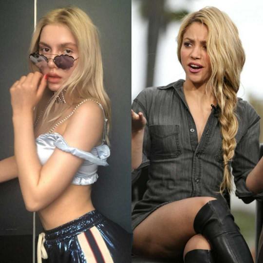 Aleyna tilki ile Shakira saç baş kavga etse kim döver?
