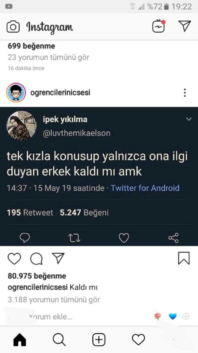 Kaldı mı cidden?