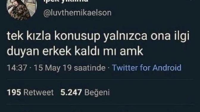 Kaldı mı cidden?