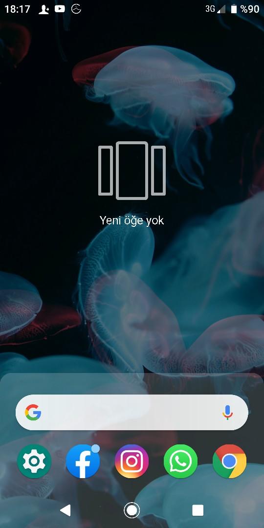 Küçülttüğüm uygulamalar kayboluyor 