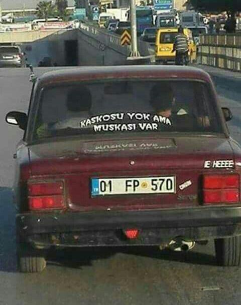 Arabaya binerim borcumu ödemem.