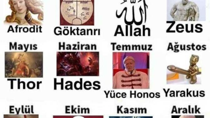 Doğduğun aya göre hangi tanrısın?