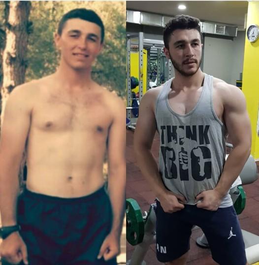 Sporun faydalarında bugün😀 Before-After nasıl gençler?