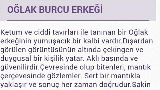 Kizlarrrrr aradığınız erkek Oğlak burcu (mu) :) :) ?
