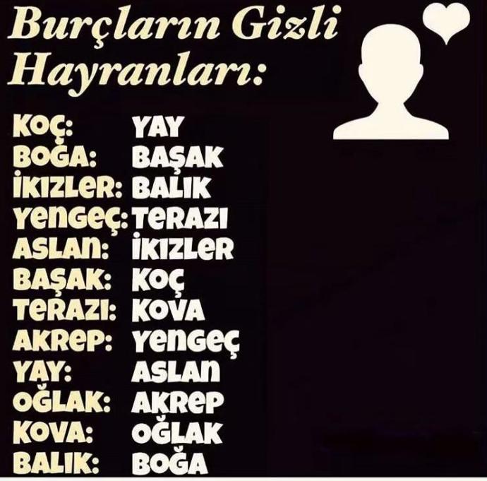 Burçların Gizli Hayranları nedir öğrenmk istermisiniz?