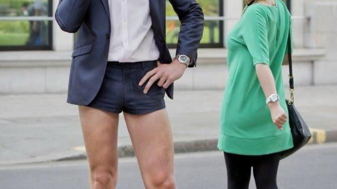 Mini şort giyen erkek nasıldır sizce?
