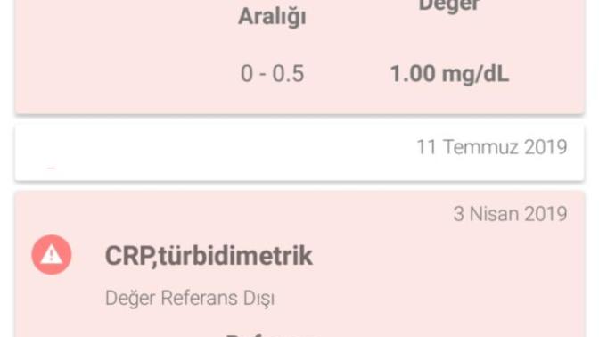 Gecmis tahlillerini karsilastirma yaparmisiniz?