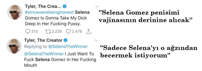 Selena Gomez hakkında ünlü rapçi'nin yazdığı cinsel içerikli twitler olay oldu, sizce durum vahim mi?