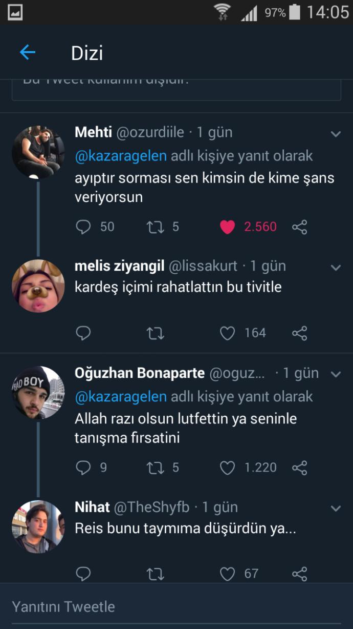 Siz de, arada bir insanlığınız tuttuğun'da, karşı tarafa tanışma şansı veriyor musunuz?