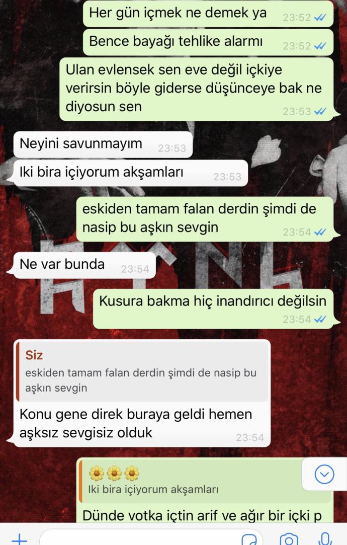 Sevgilim alkol yüzünden benden ayrıldı sizce ne yapayım?