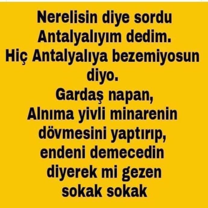 Aslen nerelisiniz?