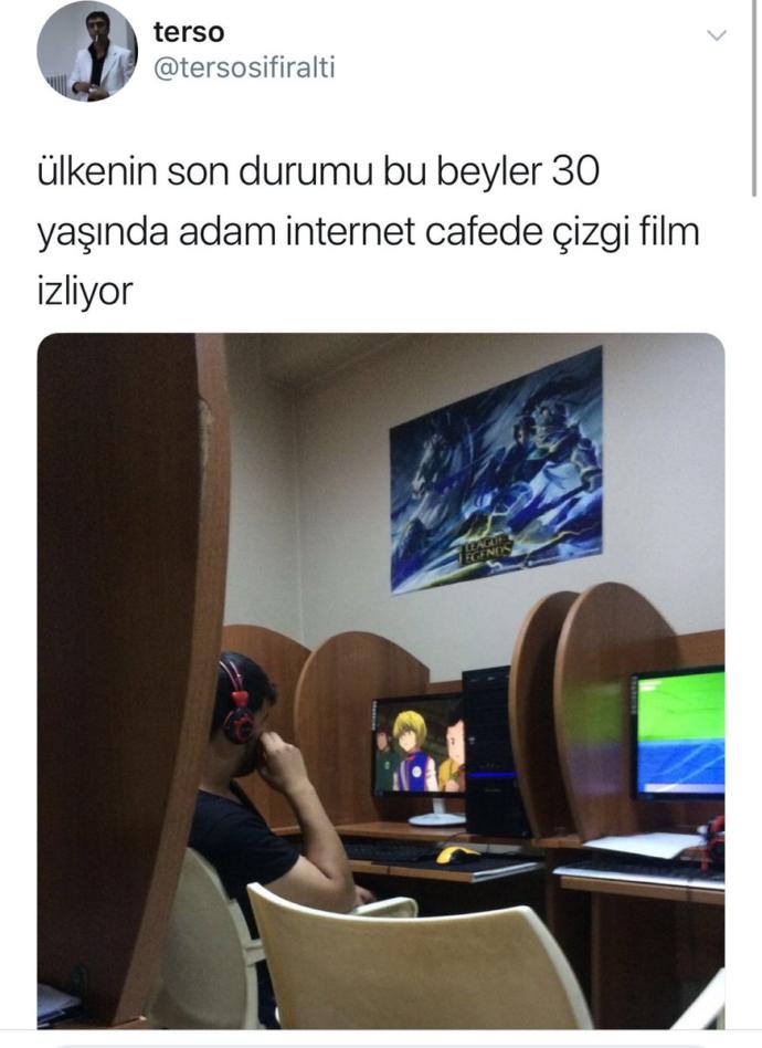 Yaşın ilerlemesi çizgi film izlemeye engel midir?