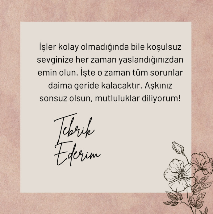 Nişanlanan arkadaşa ne denir?