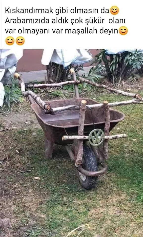 Yeni arabamı aldım, hayırlı olsun yok mu 😊😊?