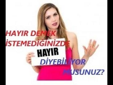 Günaydın🌞🌞Hayır kelimesini sık kullanır mısınız?