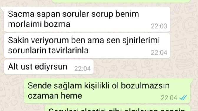 Eşim benimle neden bu şekilde konuşuyor?