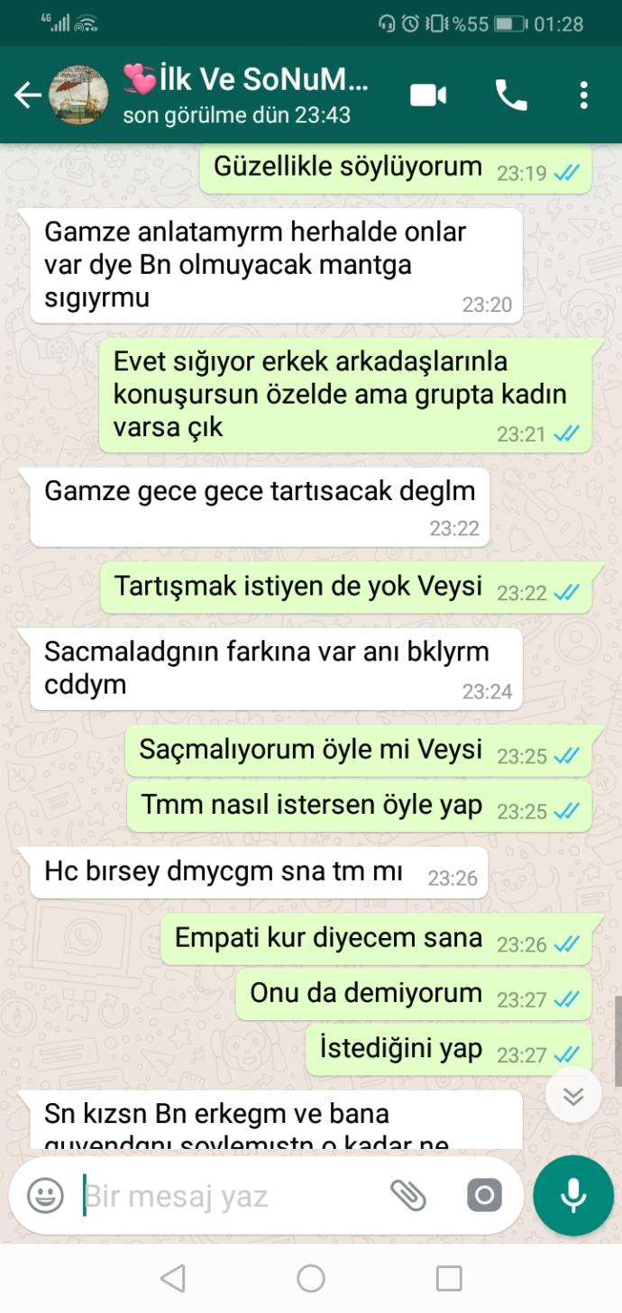 Arkaşlar lütfen bakın böyle bir zihniyet mi var?