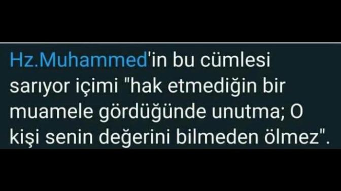 "Hak etmediğin bir muamele gördüğünde unutma; o kişi senin değerini bilmeden ölmez" Bu lafın doğruluğuna inanır mısınız?