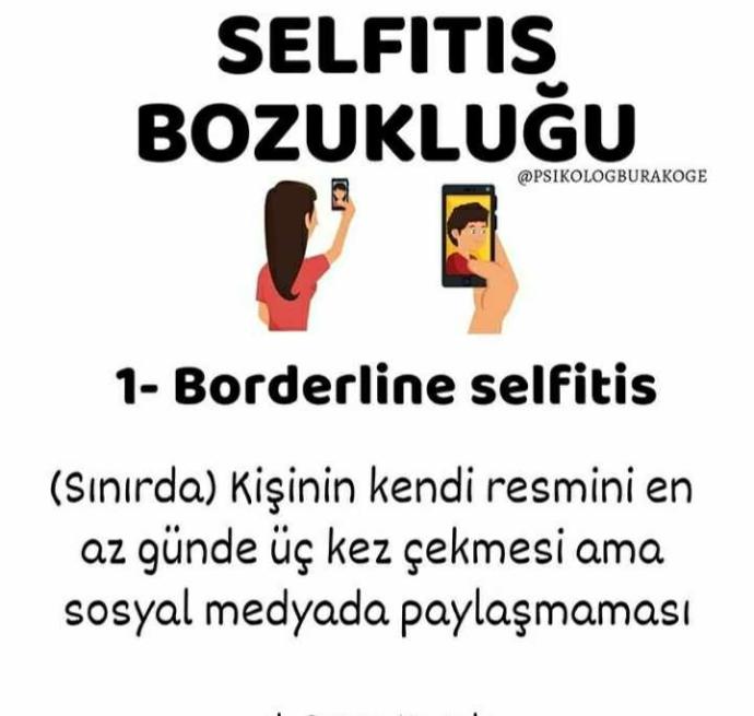 Selfıtıs bozukluğu rahatsızlığından haberdar mısınız?