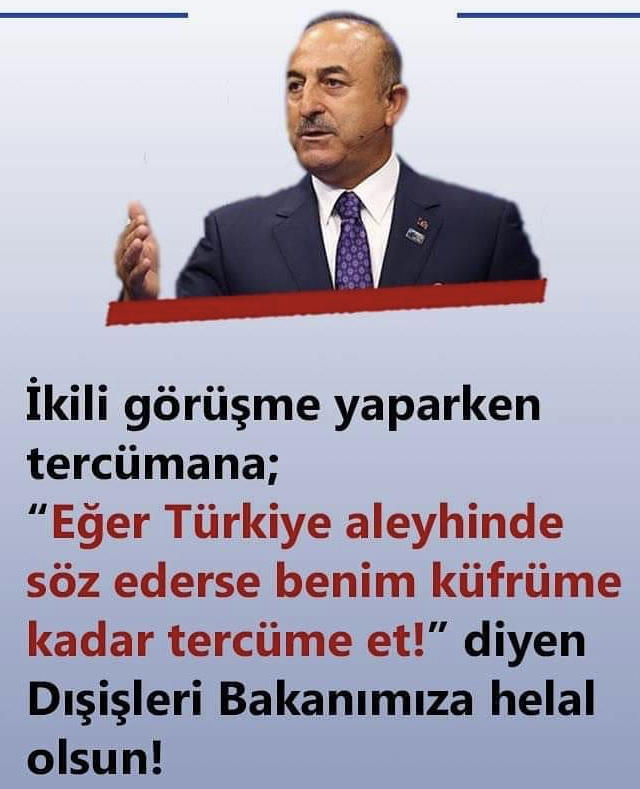Mevlüt Çavuşoğlu hakkında düşünceleriniz nedir?