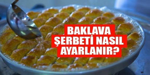 baklava şerbeti