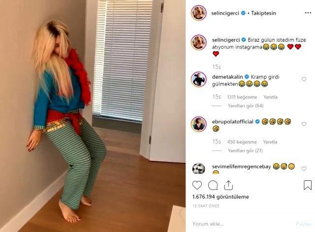 Hadise ve Ebru Polat'ın danslarını ti'ye alan Selin Ciğerci'nin dansını nasıl buldunuz?