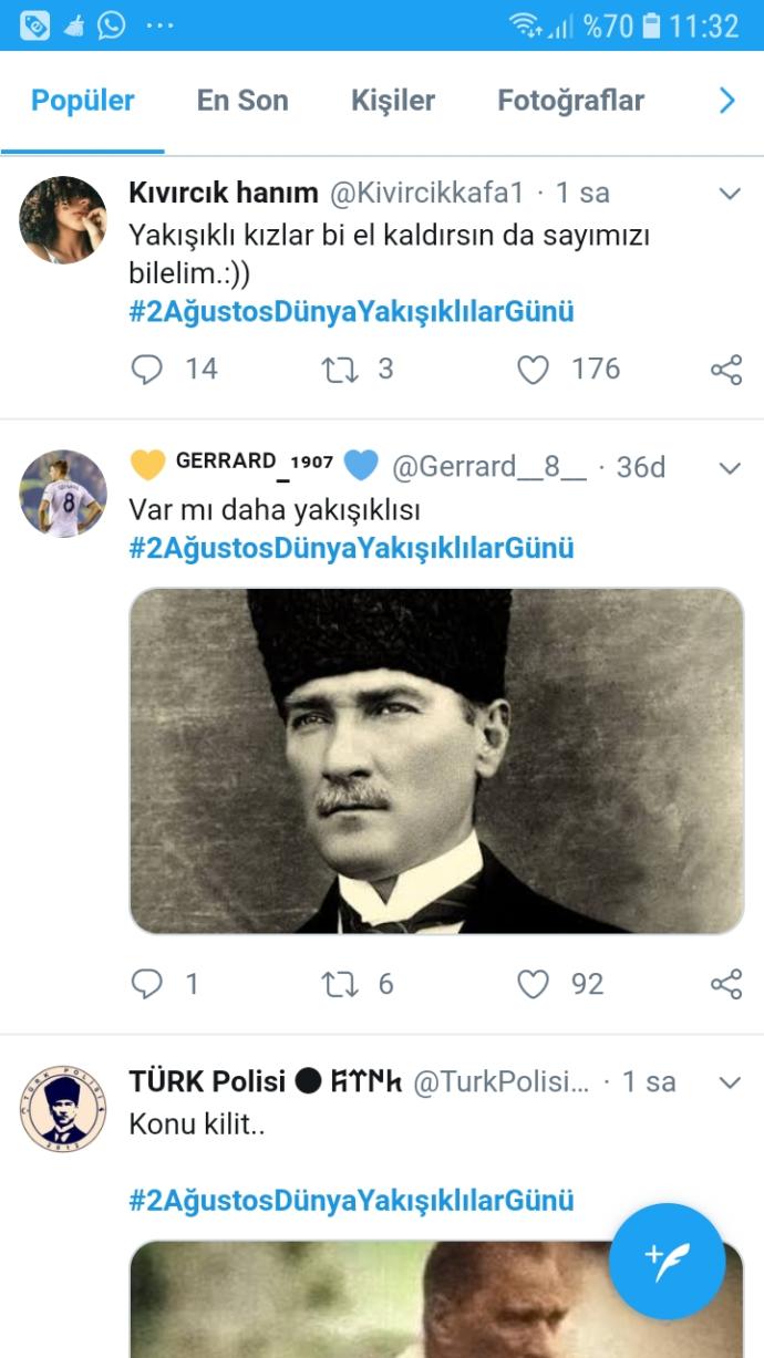 2 Ağustos Dünya Yakışıklılar Gününü Kutladınız mı? Kutlayacak mısınız?