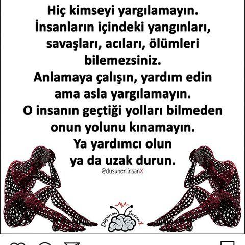 Yargılamak ya da yargılamamak...