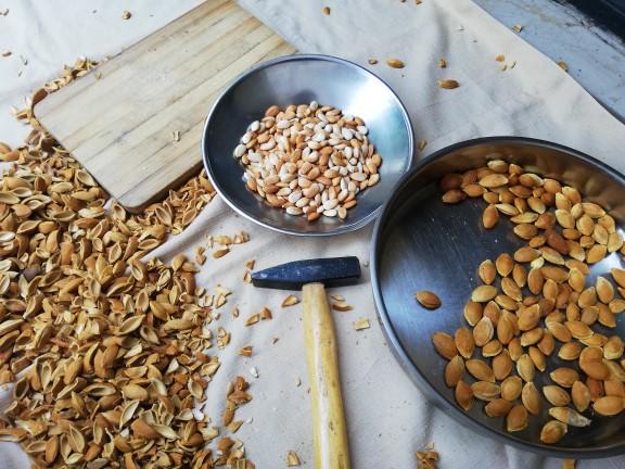 Badem sevenler ve severek kıranlar var mı?
