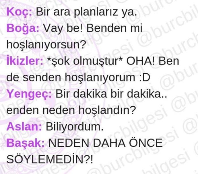 Kızlar, Sevdiği Çocukdan çıkma teklifi alınca Burçlar neler dermiş öğrenmek istermisiniz?