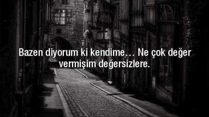 Birine yaşattığını yaşa demek?