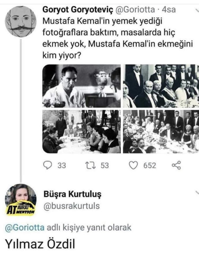 Yılmaz Özdil Atatürk ekmeğini gerçekten yiyor mu?