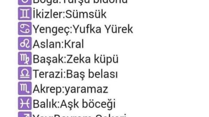 Burçlara Uygun Lakaplar nelermiş öğrenmek ister misiniz?