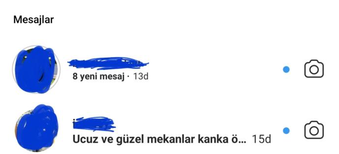 İnstagramda yazıların küçülmesi sorununu yaşayan var mı?