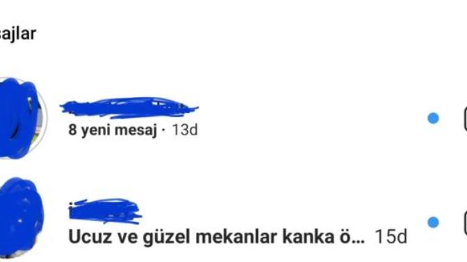 İnstagramda yazıların küçülmesi sorununu yaşayan var mı?
