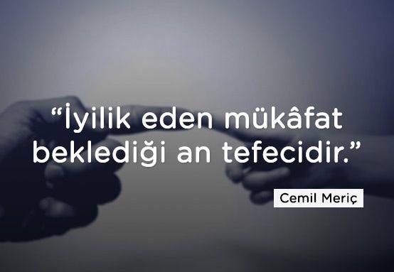 Bu söze katılıyor musunuz?