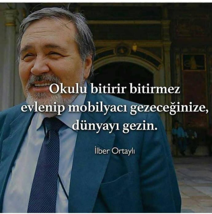 Bir İlber ortaylı sözü söyleyin?
