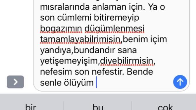 Kendince şiir yazıp gönderemiyeceginiz kişiyi fark ettiniz mi?